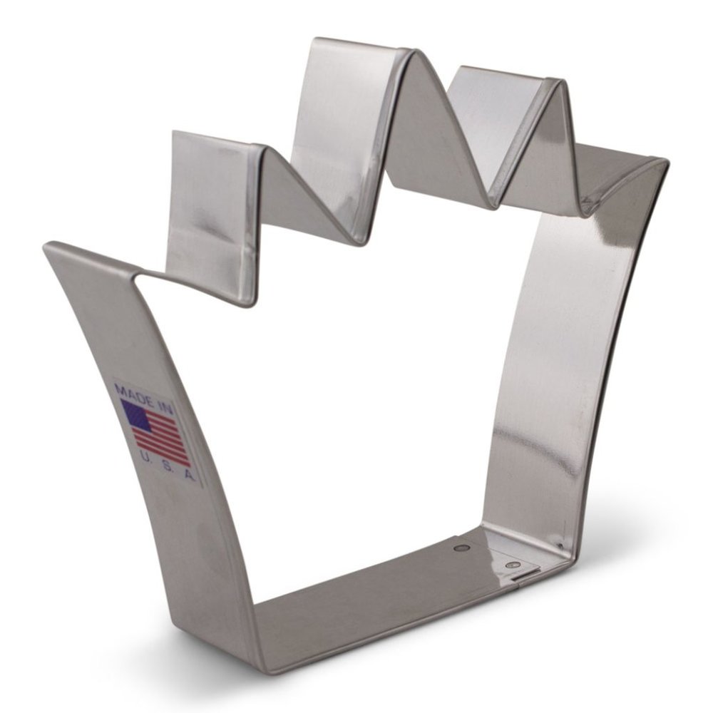 Crown Cookie Cutter Stainless Steel NWT